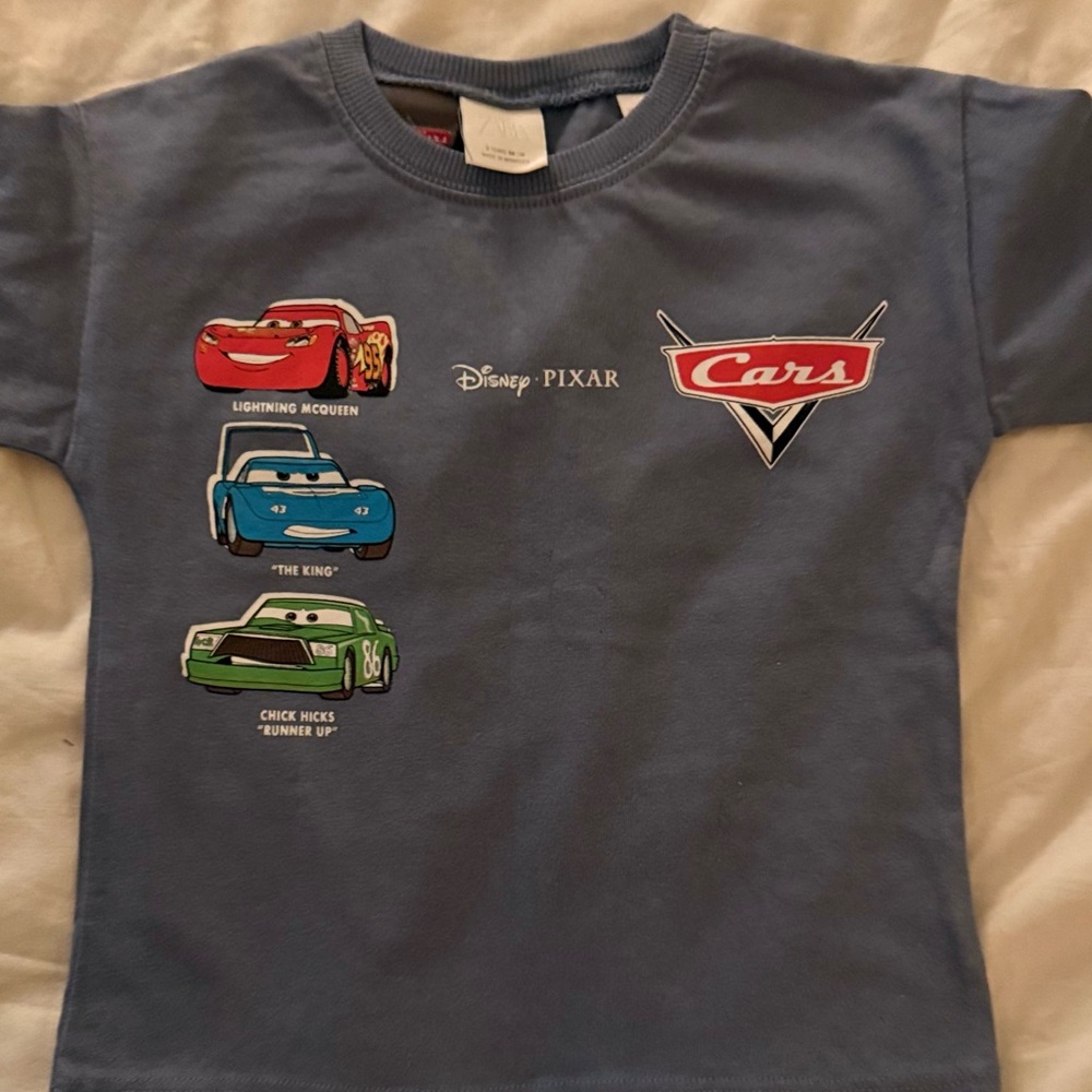 Zara Cars Kids T-Shirt - Blue